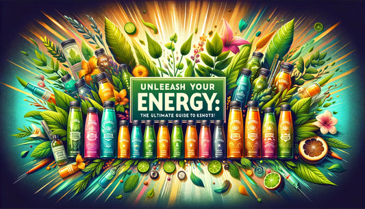 Infographic with words unleash the energy