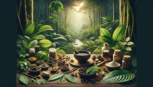 Symbolizing the natural wellness benefits of kratom for holistic health.