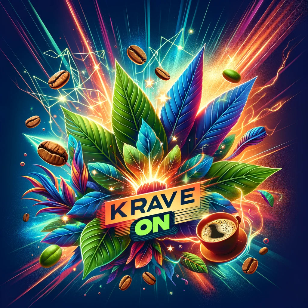 Krave On Revolution: The Natural Energy Boost Blending Kratom and Caffeine