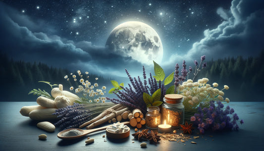 Soothing Herbal Sleep Aid Imagery